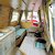 Well-equipped barge galley
