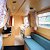 Comfortable barge saloon